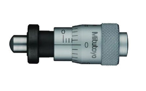 Mitutoyo 148-323 | Micrometer Head | Clamp Nut | Spherical Spindle | Series 148 | Graduation 0.01mm | Accuracy 0.002mm | Range 0 to 6.5mm