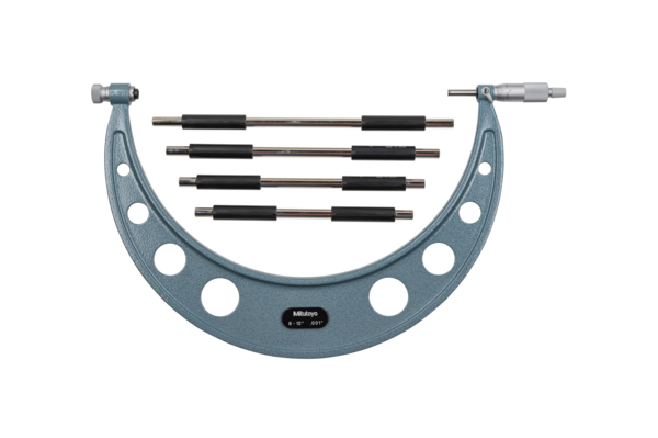 Mitutoyo 104-151 | Interchangeable Anvil Micrometer | Range 8 - 12 inches | Graduation 0.001" - generaltechuae