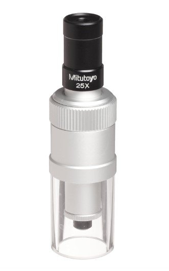 Mitutoyo 183-202 | Pocket Magnifier | With Stand | Series 183 | Magnification 25X