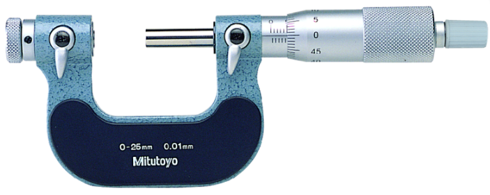 Mitutoyo 126-130 Screw Thread Micrometer Interchangeable Tips, 125-150mm - generaltechuae