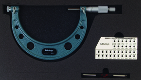 Mitutoyo 126-141 Screw Thread Micrometer Interchangeable Tips, 4-5"