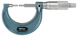 Mitutoyo 111-122 Spline Micrometer 175-200mm, 3mm Measuring Face - generaltechuae