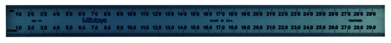 Mitutoyo 600mm Metric Steel Rule - generaltechuae