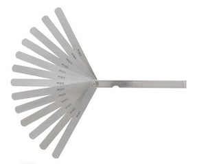Mitutoyo 184-301S | Thickness or Feeler Gauge | Series 184 | Number of Leaves 13 | Blade Length 150 mm| Range 0.05 to 1 mm