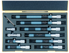 Mitutoyo 133-903 Tubular Inside Micrometer Set 2-6" (4 pcs.)