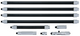 Mitutoyo 139-182 Tubular Inside Micrometer with Extension 4-84"