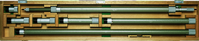 Mitutoyo 140-164 Tubular Inside Micrometer with Extension 40-200"