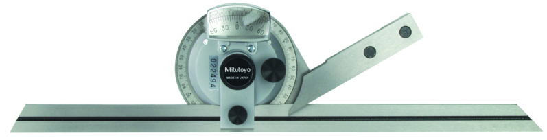 Mitutoyo 187-908 Universal Protractor 300mm Blade - generaltechuae