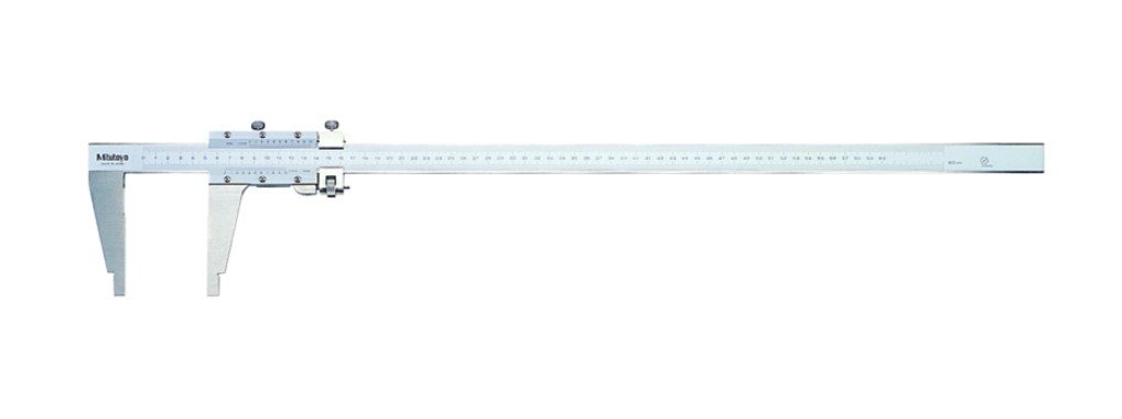 Mitutoyo 160-102 | Vernier Caliper | Series 160 | Nib Style Jaw | Graduation 0.001 Inch | Accuracy ±0.002 Inch | Range 0 to 24 Inch | Weight 1400 g