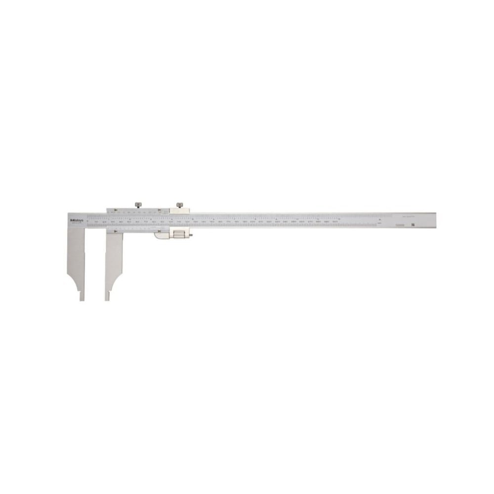 Mitutoyo 534-106 Long Nib Jaw Vernier Caliper 0-500mm / 0-20" Graduation 0.02 mm /
.001"