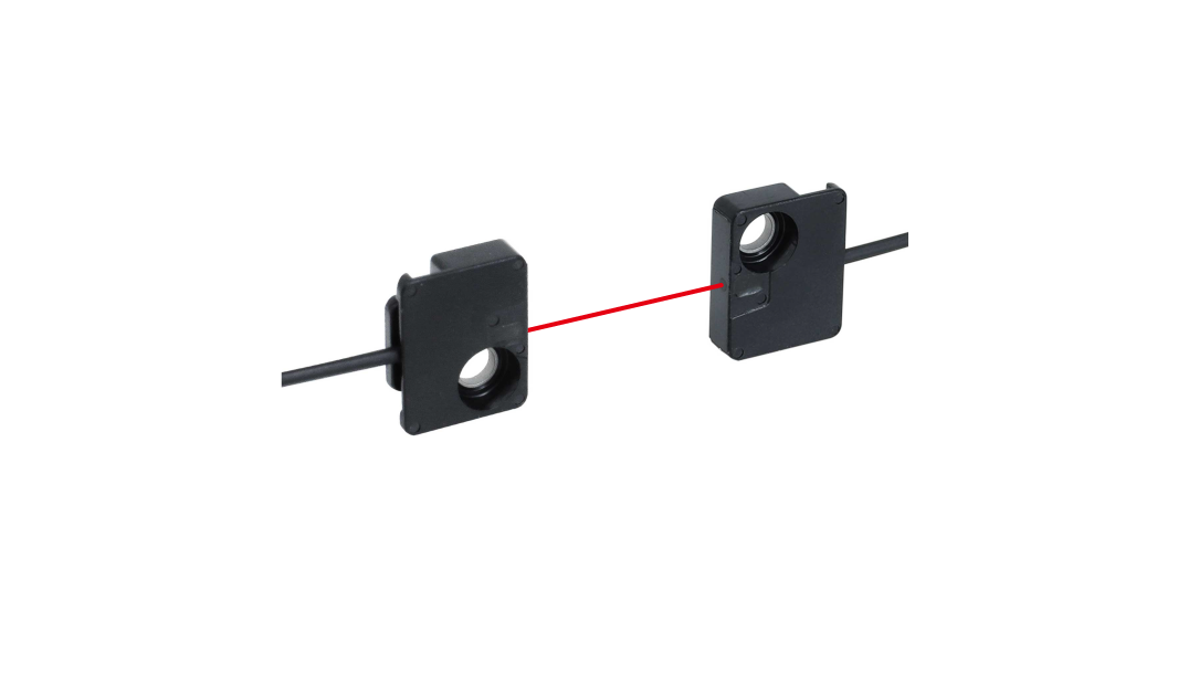OPTEX FA NF-TE04 | Through-Beam Fibre Optic Cable | Flat, Free-Cut