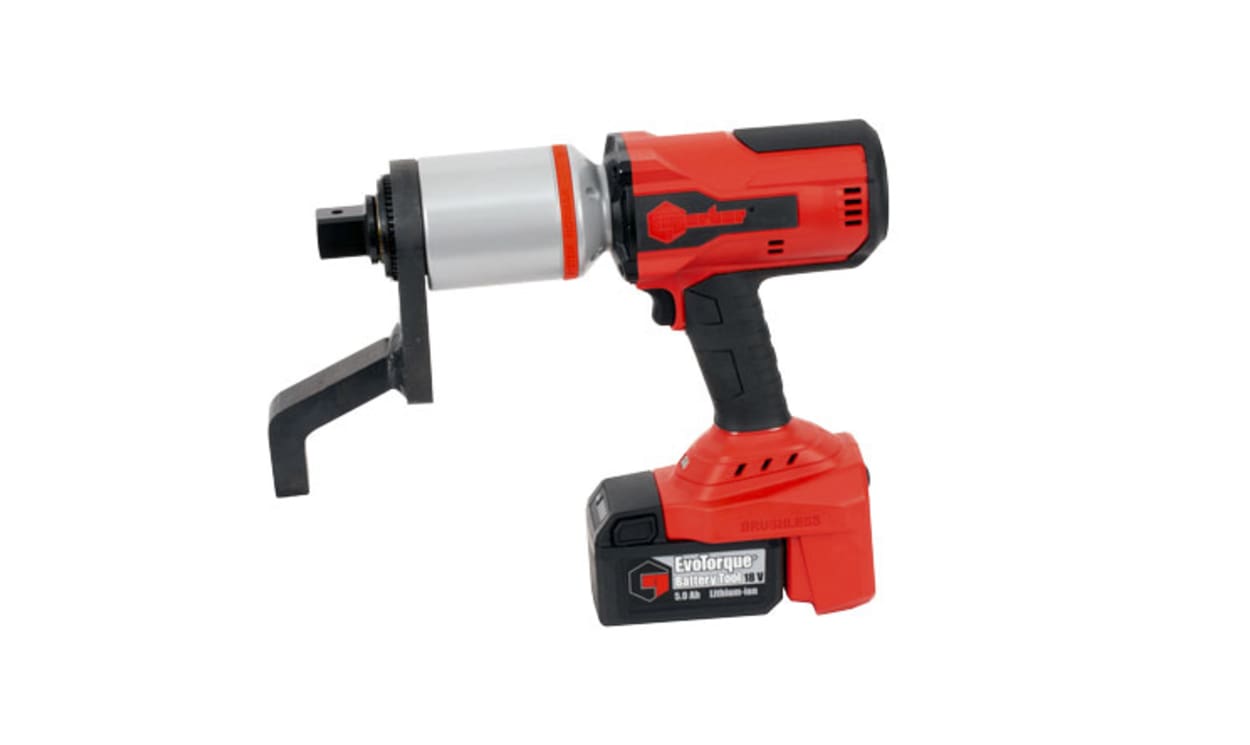 Norbar 180541 Torque Tools EBT-72-2700 Cordless Torque Wrench, 400Nm- 2700Nm, 1 in Drive, 1 Type G - British 3-pin