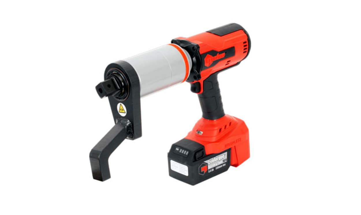 Norbar 180565 Torque Tools EBT-72-2700 Auto 2 Speed Cordless Torque Wrench, 400Nm- 2700Nm, 1 in Drive, 2 Type G - British 3-pin