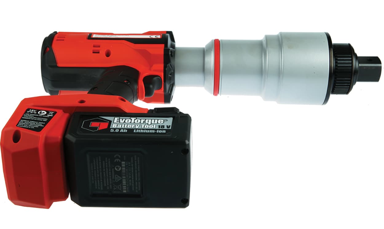 Norbar 180661 Torque Tools EBT-92-4000 Auto 2 Speed Cordless Torque Wrench, 800Nm- 4000Nm, 1 in Drive, 2 Type G - British 3-pin