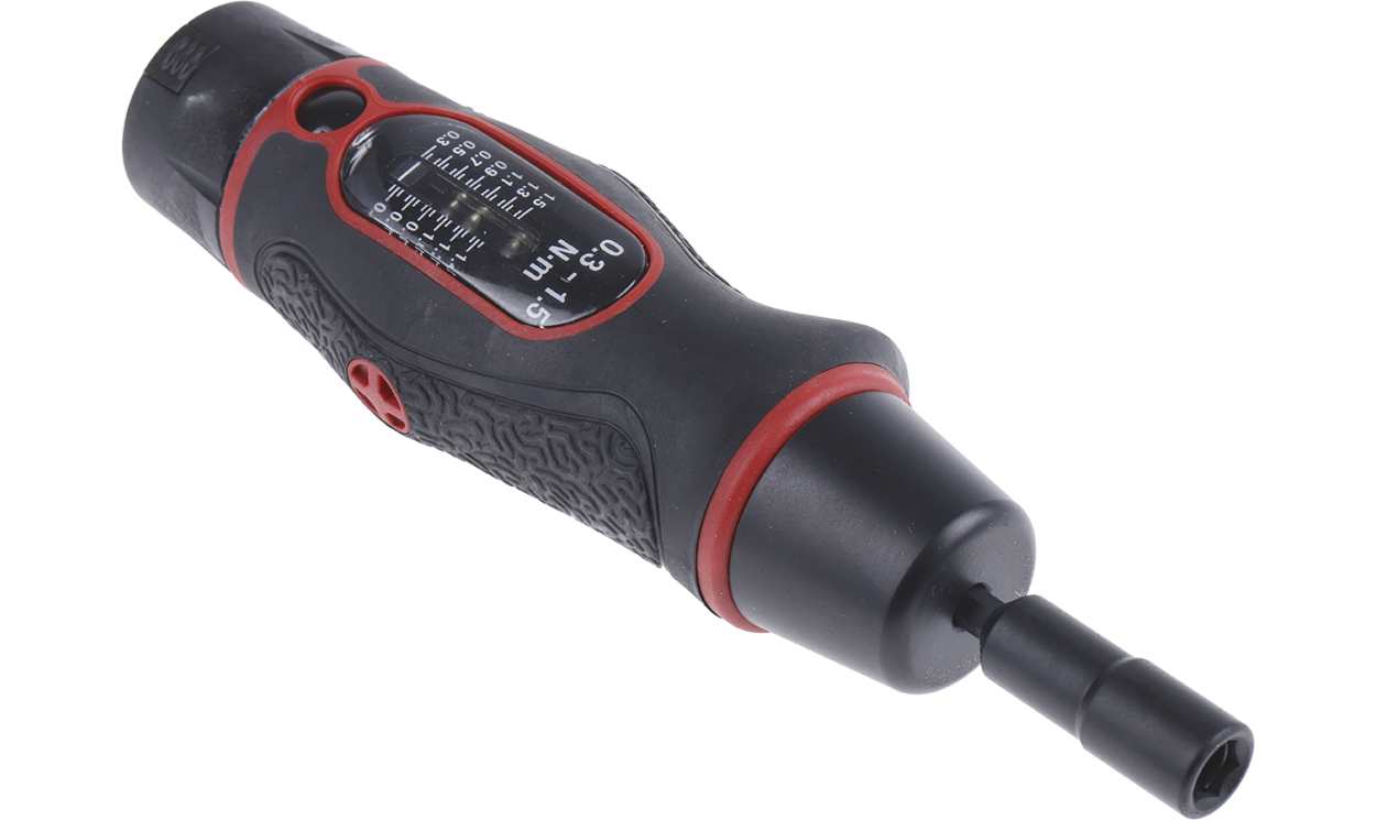 Norbar 13851 Torque Tools Adjustable Hex Torque Screwdriver, 0.6 → 3Nm, 1/4 in Drive