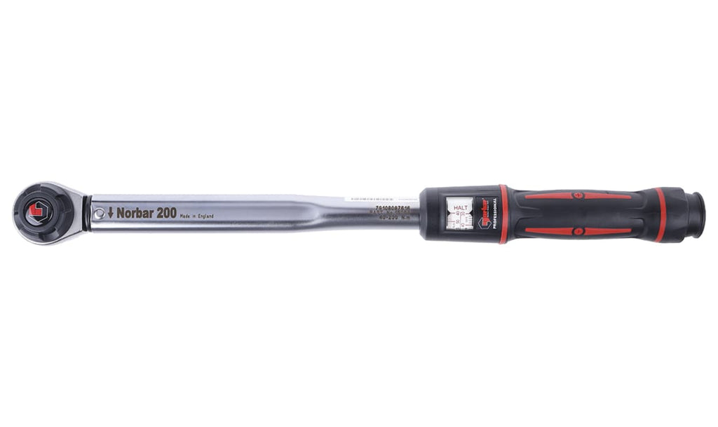 Norbar 15004 Torque Tools Click Torque Wrench, 40 → 200Nm, 1/2 in Drive, Square Drive - generaltechuae