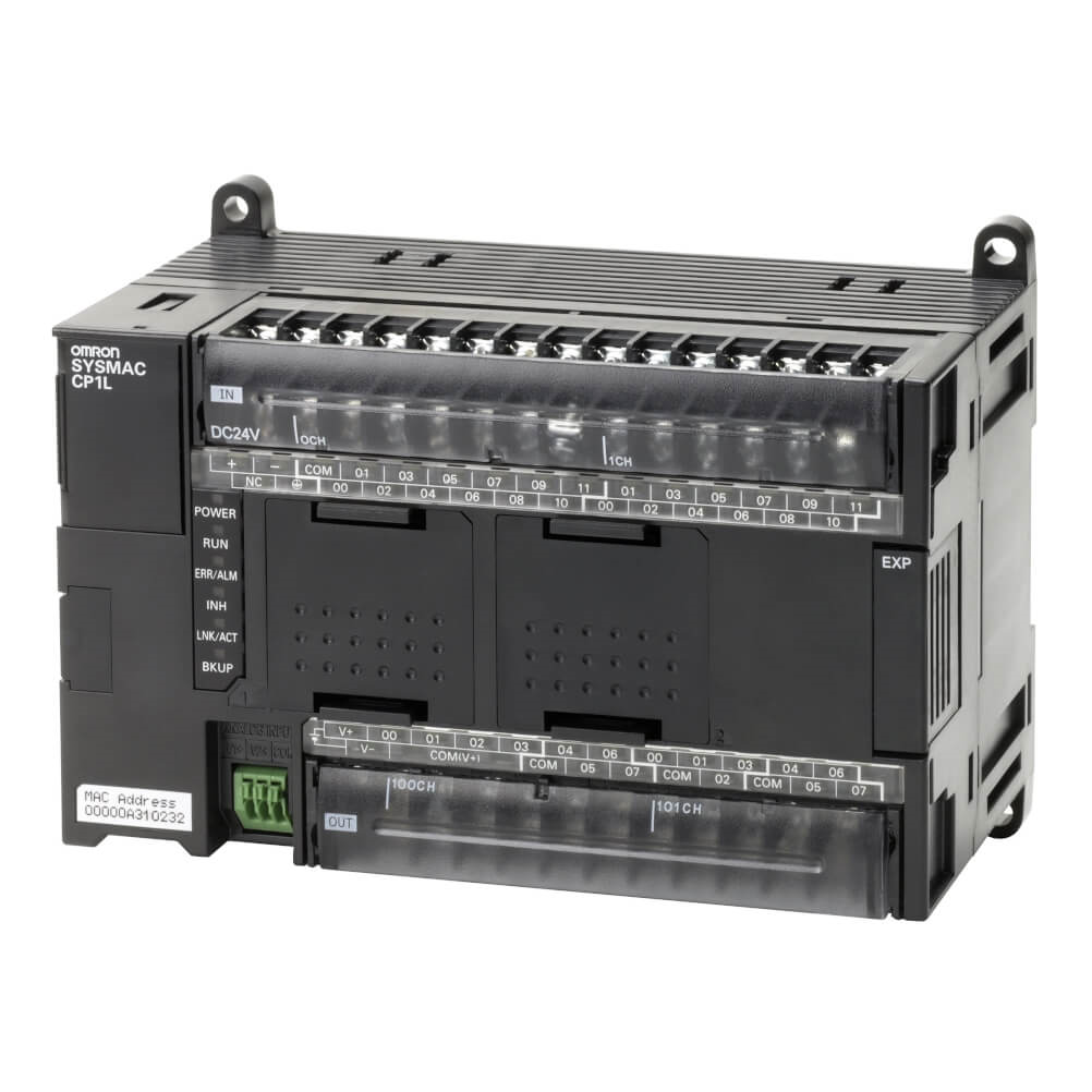 OMRON CP1L-EM40DT1-D | PLC, 24 VDC supply, 24 x 24 VDC inputs