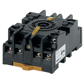 OMRON P2CF-11-E | Socket, DIN rail/surface mounting, 11-pin, screw terminals