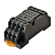 Omron PYFZ-14-E, MY4 14 Pin 2250V ac DIN Rail Relay Socket, for use with Miniature Power Relays