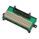 OMRON XW2R-P34GD-T | DIN-rail mounting terminal block, MIL34 socket, screw clamp, 34 points, general-purpose,push in spring