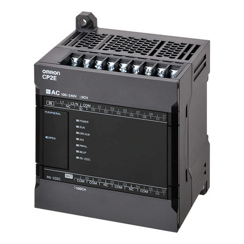 OMRON CP2E-E14DR-A | CP2E series compact PLC - Essential Type