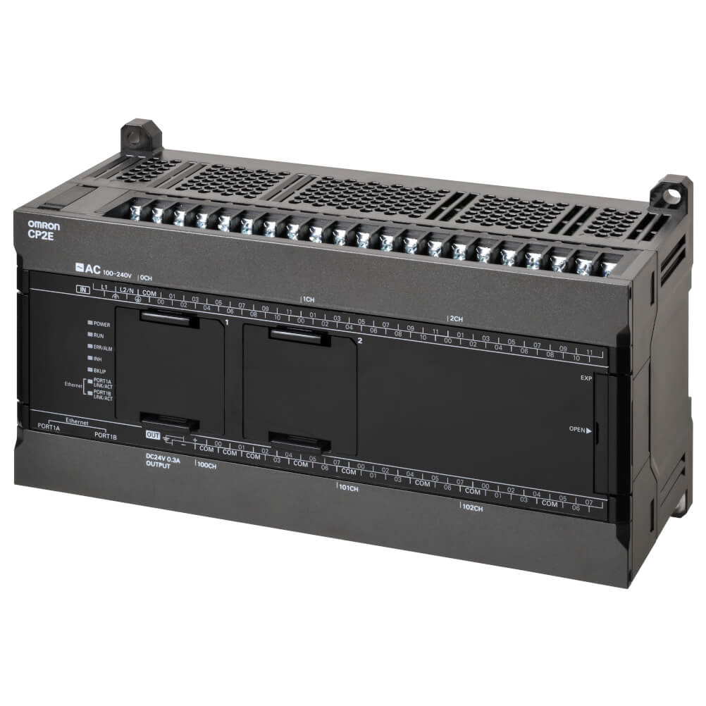 Omron CP2E-S40DT1-D, CP2E Series PLC CPU for Use with CP2E Series, Transistor Output, 24-Input, Digital Input