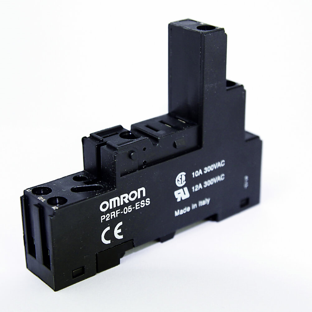 Omron P2RF-08-ESS, G2R 250V ac DIN Rail Relay Socket, for use with G2R Relay