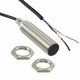 Omron E2B-M18LS08-WP-C1 2M, Inductive Threaded Barrel Proximity Sensor, M18, 8 mm Detection, NPN NO, 10 → 30 V dc