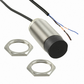 Omron E2B-M30LN30-M1-B1, Inductive Threaded Barrel Proximity Sensor, M30, 30 mm Detection, PNP NO, 12 → 24 V dc