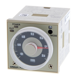 OMRON H3CR-A8E 100-240VAC/100-125VDC | Timer, plug-in, 8-pin, 1/16DIN (48 x 48 mm), on/flicker-on/flicker-off/interval/one-shot-delay, 0.05s-300h, DPDT (inc. inst.), 5 A - generaltechuae