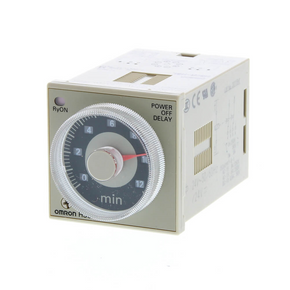 OMRON H3CR-H8L 24VAC/DC M | Timer, plug-in, 8-pin, 1/16DIN (48 x 48 mm), power off-delay, 0.05-12 m, DPDT, 5 A - generaltechuae