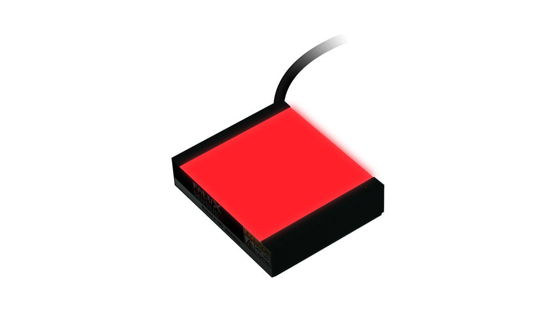 OPTEX FA OPF-S43x35R-DF | Diffusion-Type Sensing LED Backlight | Red, 3.7 W