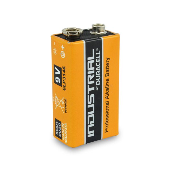 ETI 839-040 | PP3 Duracell Alkaline Battery | 9 V - generaltechuae