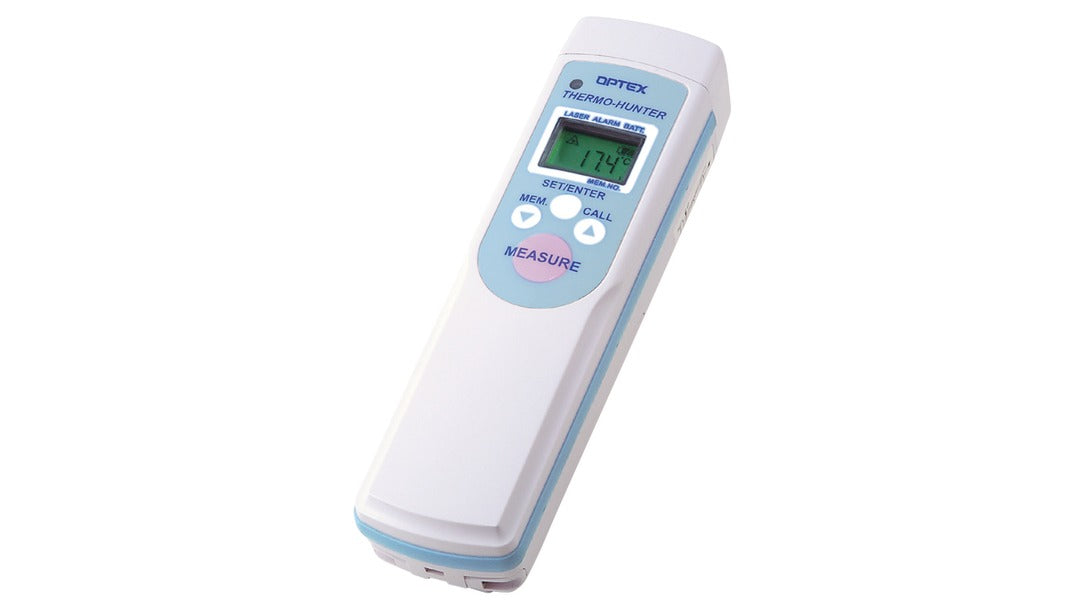 OPTEX FA PT-5LD(E) | Waterproof Handheld Infrared Thermometer | 0–500 °C, IP67, Laser Pointer