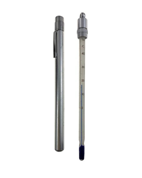 Brannan 17/848/3 | Heavy Duty Aluminium Case Pocket Thermometer | -5 to +105 °C/°F, 1 °C / 2 °F divisions - generaltechuae