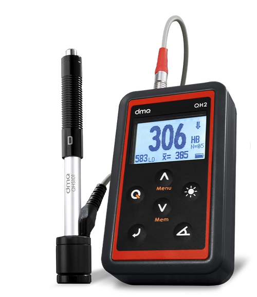 DMQ QH2 DLP | Leeb Hardness Tester, Datalogger and HLD Block | 1000 readings, USB, ASTM A956 - generaltechuae
