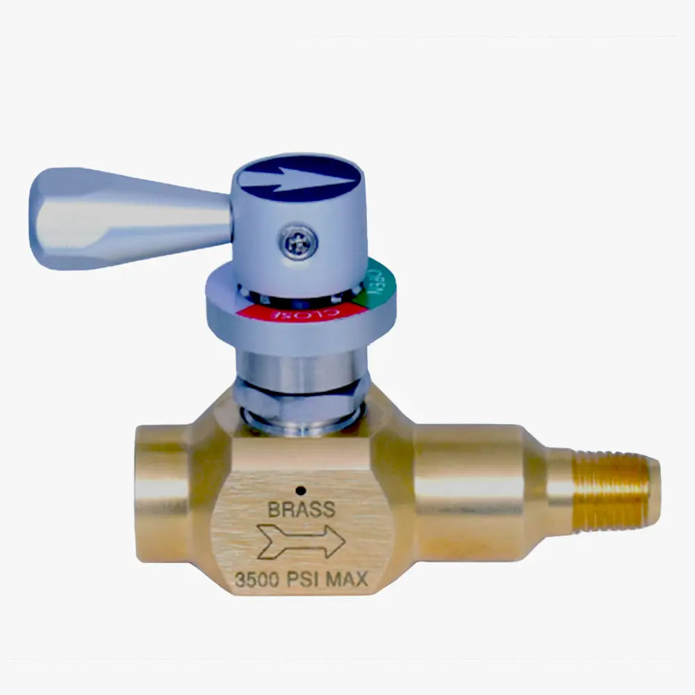 CONCOA 533 Series Quarter-Turn | Diaphragm Valve | 3500 PSIG Inlet, 0.13 Cv