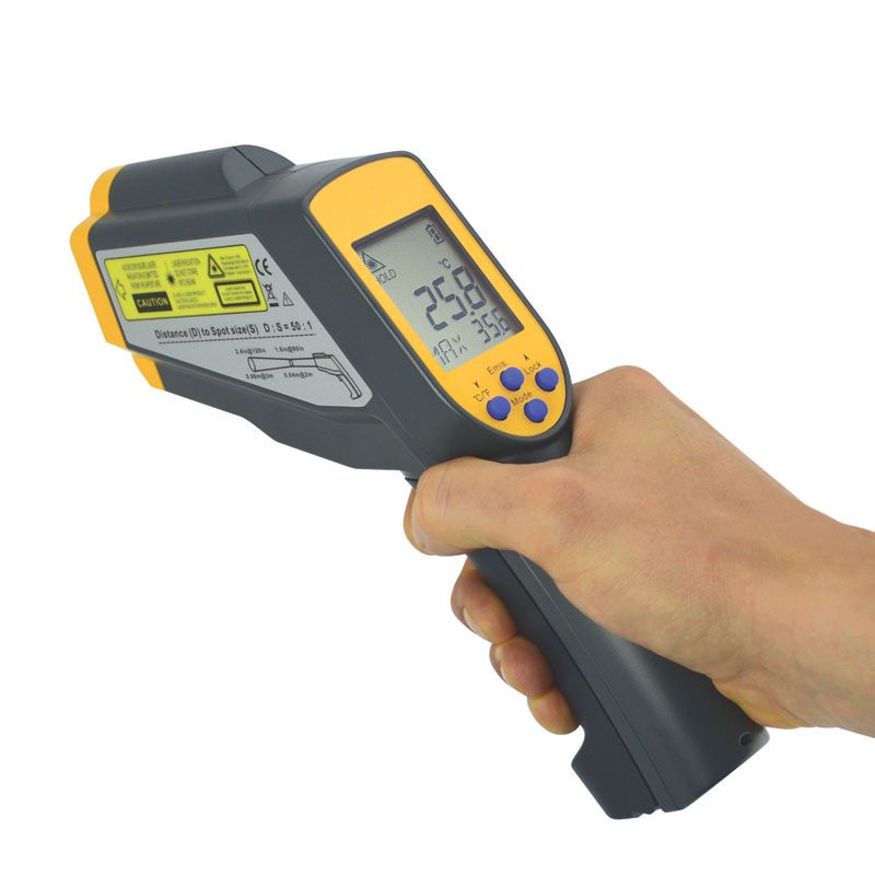 ETI 814-038 | RayTemp 38 Infrared Thermometer | 50:1, -59.9 to 999.9 °C - generaltechuae (3)