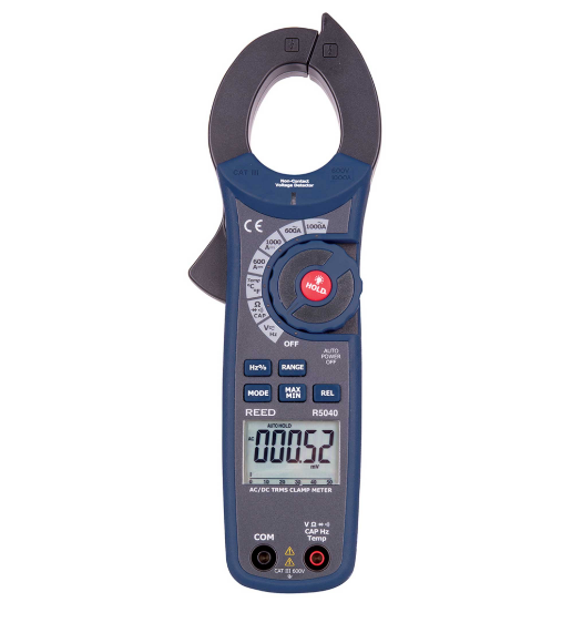 REED R5040 1000A True RMS AC/DC Clamp Meter with NCV - generaltechuae