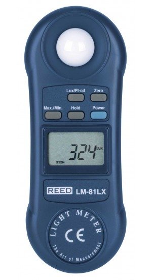 REED LM-81LX Compact Light Meter - generaltechuae