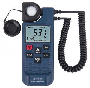 REED R8140 LED Light Meter - generaltechuae