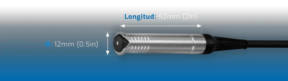 DMQ QCS234 | Straight V-Cut Ferrous Probe | 0–1500 µm, Ø12 mm - generaltechuae