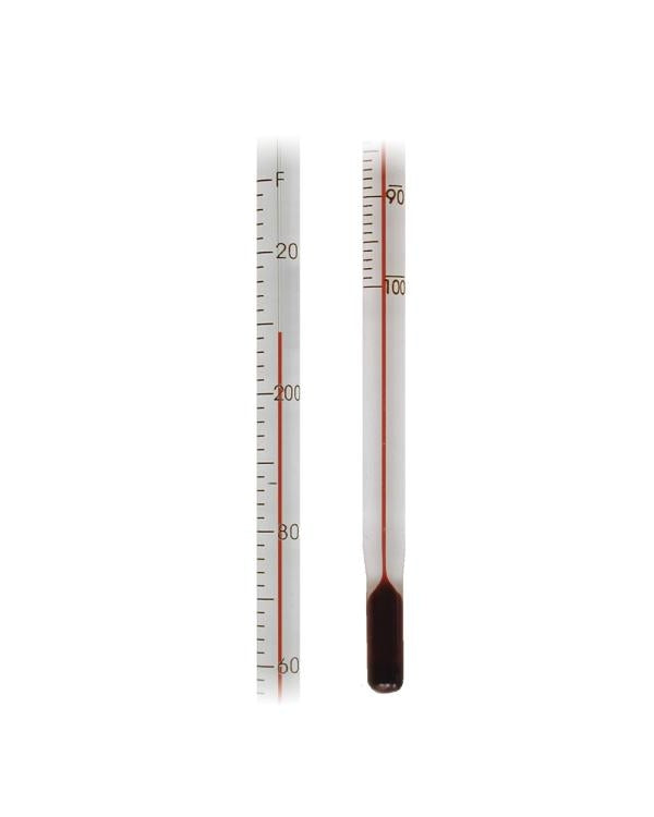 Brannan 44/002/8 | SAMA Type Spirit Laboratory Thermometer | -20 to +110 °C, 76 mm immersion, red spirit, CP15 - generaltechuae (2)