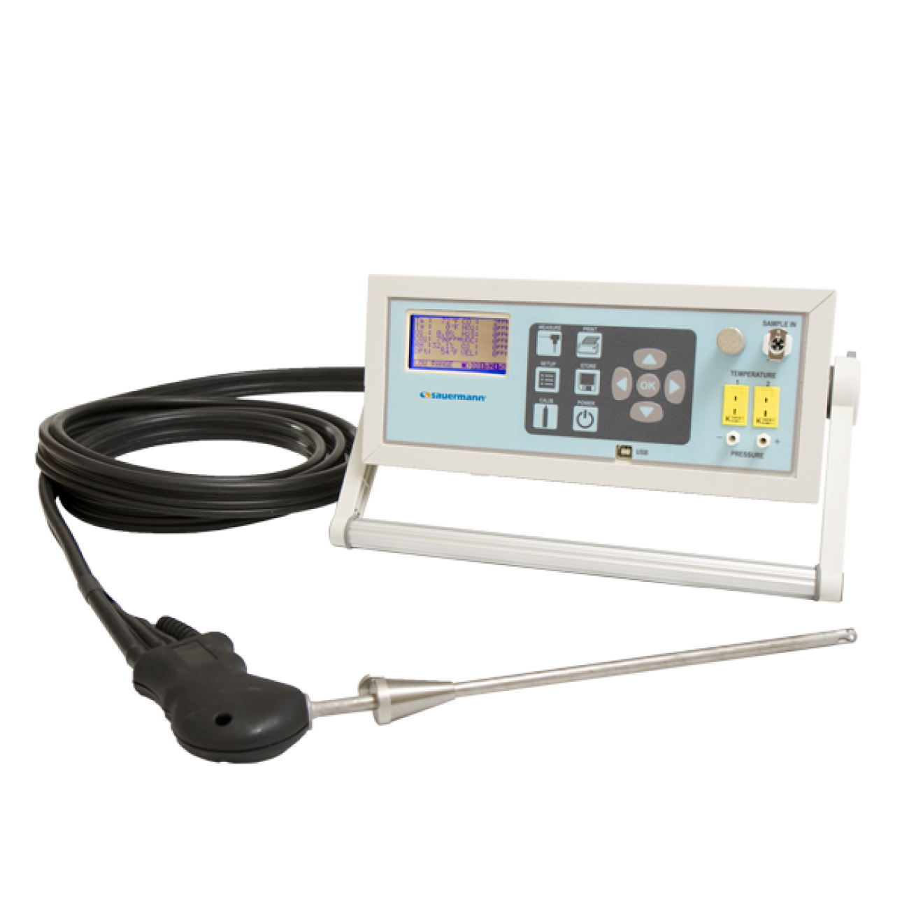 Portable Air Quality Monitor Providing the Latest in Monitoring & Data Logging for IAQ Testing in Buildings, Hospitals, Universities, Labs, Clean Rooms, Airports and More