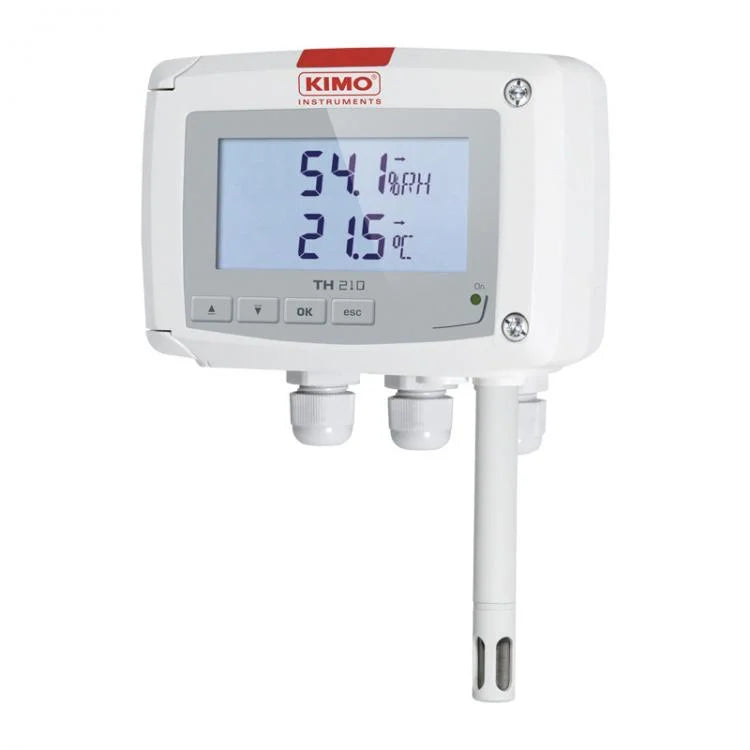 Humidity and temperature transmitter, Range From 0 to 100 %RH
