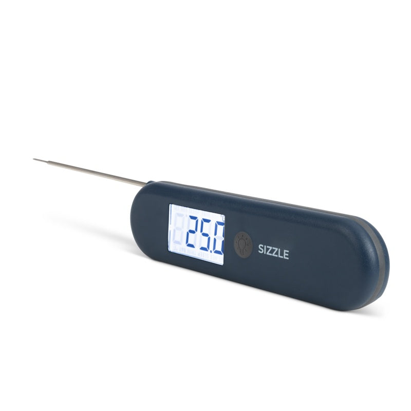 ETI 810-704 | Sizzle Waterproof Food Thermometer with Magnet | Red, ±0.5 °C - generaltechuae