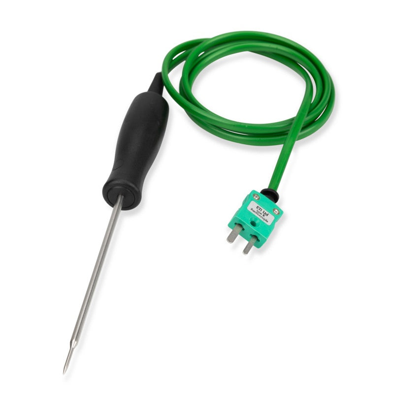 ETI 123-158 | Small Handled Fast Response Penetration Probe | Type K, Straight Lead, Ø3.3 x 100 mm - generaltechuae