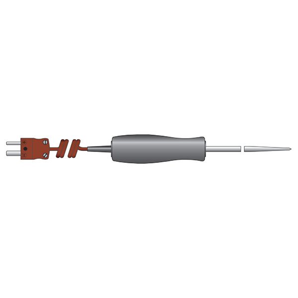 ETI 327-162 | Small Handled Penetration Probe | Type T, Coiled Lead, Ø3.3 x 100 mm - generaltechuae