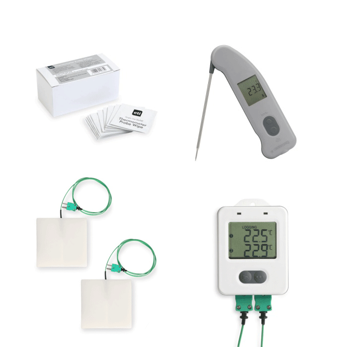 ETI 860-215 | Smart HACCP Thermometer Kit | Bluetooth Thermometer & USB Logger - generaltechuae