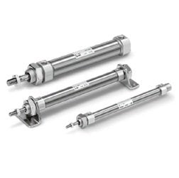 SMC C85N20-10 | Round Body Cylinder | Double Acting | Series C85N | Bore 20mm | Stroke 10mm